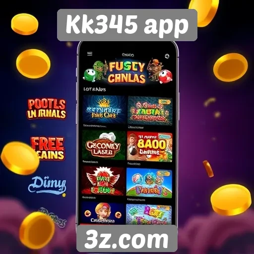Kk345 app oferece diversidade de jogos online